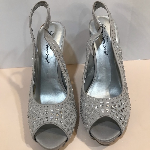 Lulu Townsend Silver w/bling - Picture 1 of 5